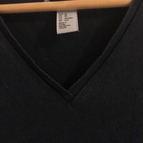 Navy blue Tencel (lyocell) tee H&M - Picture 2 of 6